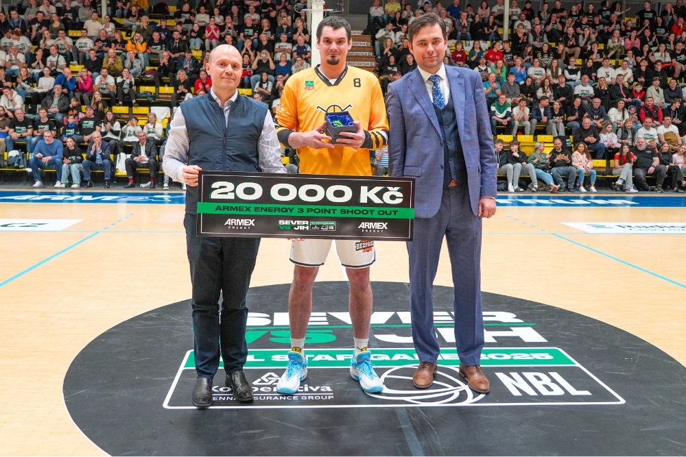 ARMEX ENERGY a hvězdy basketbalu: All Star Game 2025 v Děčíně přinesla skvělou podívanou